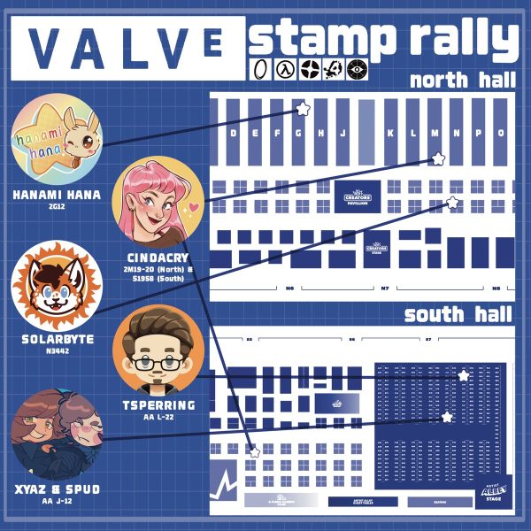 Valve Stamp Rally at MCM London! Hanami Hana is hosting a Valve Stamp Rally at…