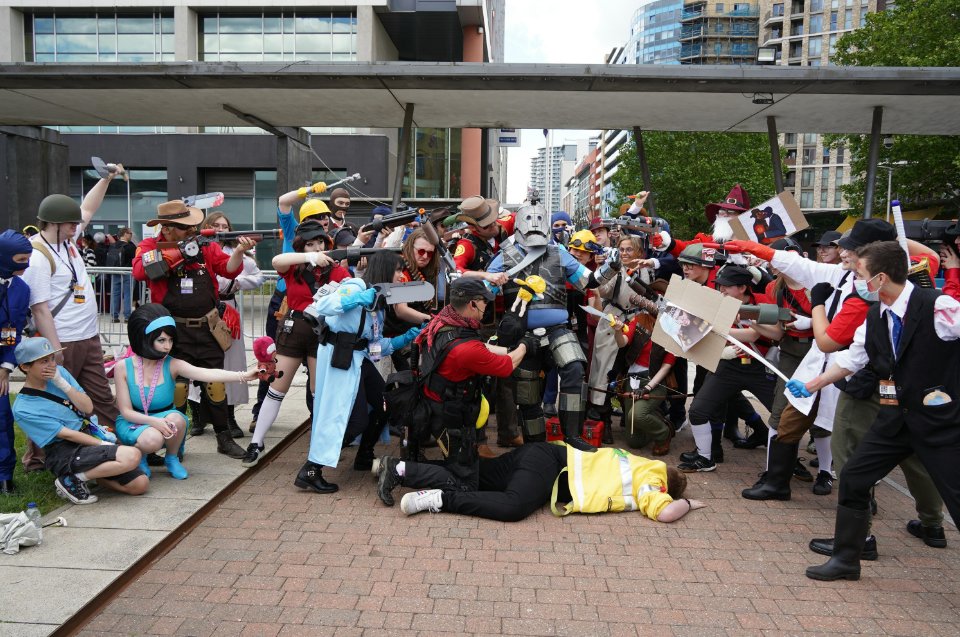 Valve Convention Cosplayers